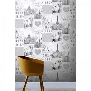 Image of Life Is Beautiful Mono Wallpaper