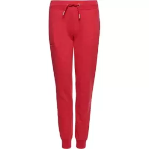 Image of Superdry Logo Jogging Pants - Red