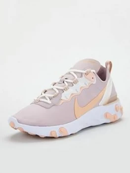 Image of Nike React Element 55 - Grey/Pink