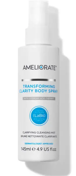 Image of Ameliorate Transforming Clarity Body Spray Unisex 145ml