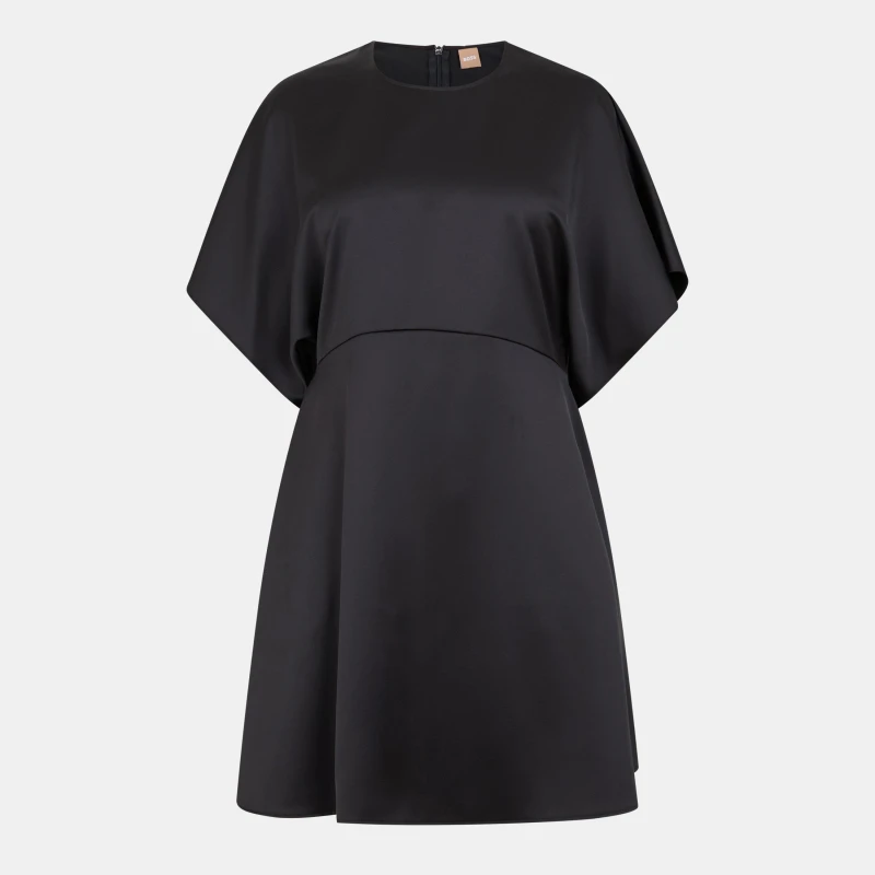 Image of Boss Womens Dasima Mini Dress Black female 6 (XS)