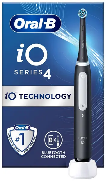 Image of Oral B iO 4 Black Electric Toothbrush