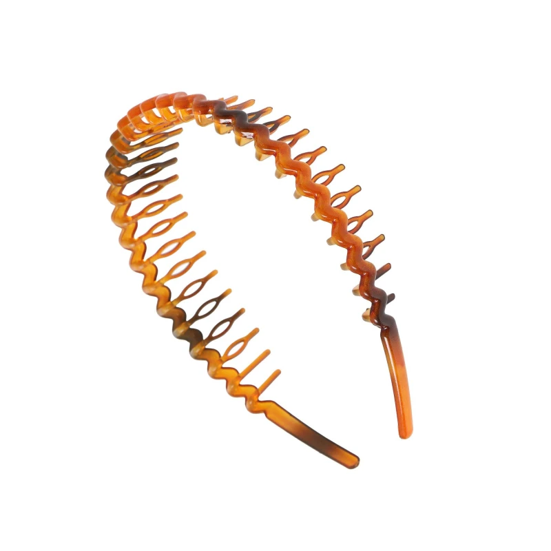 Image of Miso ZigZag Headband - Brown Brown One Size