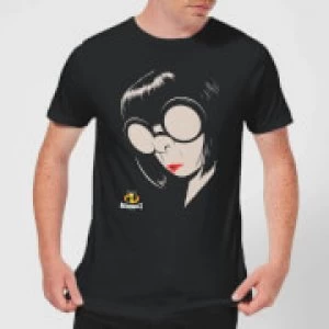Image of Incredibles 2 Edna Mode Mens T-Shirt - Black