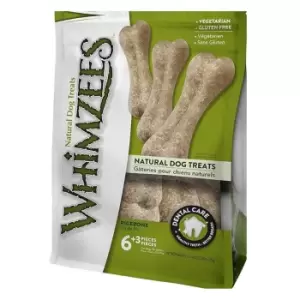 Image of Whimzees Natural Dog Dental Chew Rice Bones - 9pk (x1 pack)