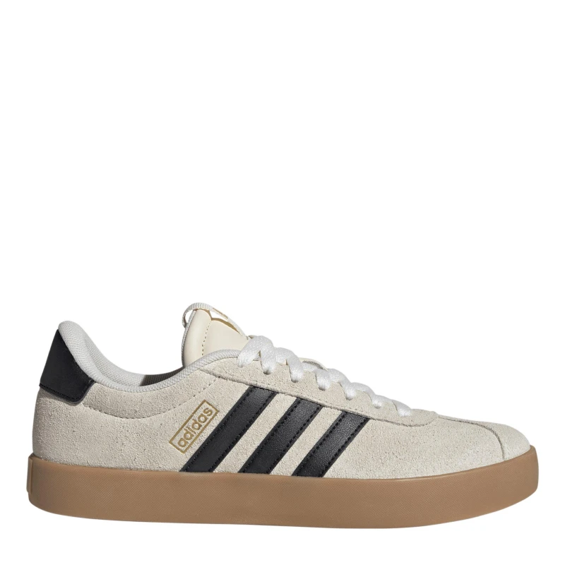 Image of adidas VL Court 3.0 Womens Cream/Black/Gld female 8 (42)