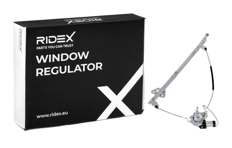 Image of RIDEX 1561W0372 Window regulator Right, Operating Mode: Electric, with electric motor Window Winder (1561)