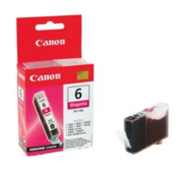 Image of Canon BCI6M Magenta Standard Capacity Ink Cartridge 13ml - 4707A002 CABCI6M
