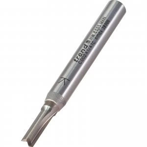 Image of Trend CRAFTPRO Two Flute Straight Router Cutter 4mm 11.1MM 1/4"