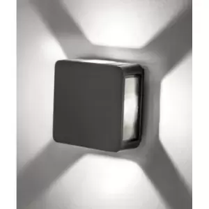 Image of Larissa Tervel Outdoor Sconce Wall Lamp LED 8W Graphite IP65