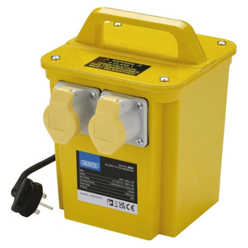 Image of Draper 110V Portable Transformer, 3.3Kva