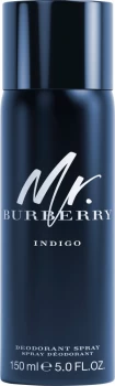 Image of Burberry Mr Burberry Indigo Deodorant For Him 150ml