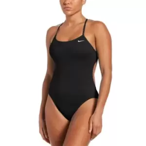 Image of Nike Cut Out Swimsuit Womens - Black