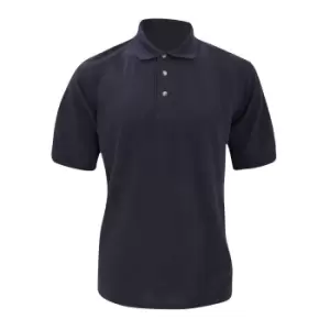 Image of Kustom Kit ChunkyA SuperwashA 60c Mens Short Sleeve Polo Shirt (S) (Navy Blue)