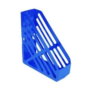 Image of Q-Connect Magazine Rack Blue CP073KFBLU
