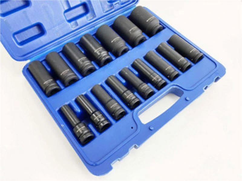 Image of Toolzone 16 Piece 1/2"Deep Impact Socket Set 10-32 KDPSS244