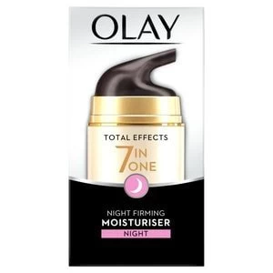 Image of Olay Total Effects 7in1 Anti Ageing Night Moisturiser 50ml