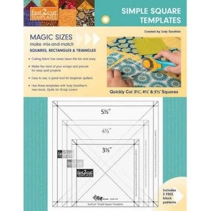 Image of Fast2Cut Simple Square Templates Other merchandise 2016