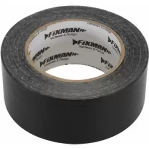 Image of Super Heavy Duty Duct Tape - 50mm x 50m Black - Fixman