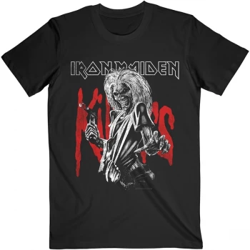 Image of Iron Maiden - Killers Eddie Large Graphic Distress Unisex XX-Large T-Shirt - Black
