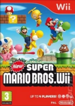Image of New Super Mario Bros. Wii Nintendo Wii Game