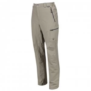 Image of Regatta Highton Stretch Walking Trousers Regular Leg Length - Parchment