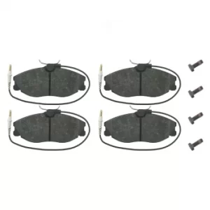 Image of Brake Pad set 16257 by Febi Bilstein Front Axle