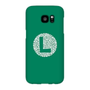 Image of Nintendo Super Mario Luigi Items Logo Phone Case - Samsung S7 Edge - Snap Case - Matte