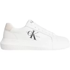 Image of Calvin Klein Jeans Chunky Cupsole Monologo W - White