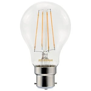 Image of Sylvania LED GLS Non Dimmable Filament B22 Light Bulb -7W