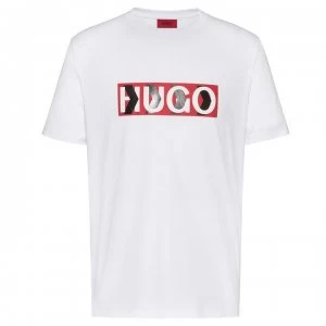 Image of Hugo Boss X Liam Payne Dicagolino T-Shirt White Size L Men