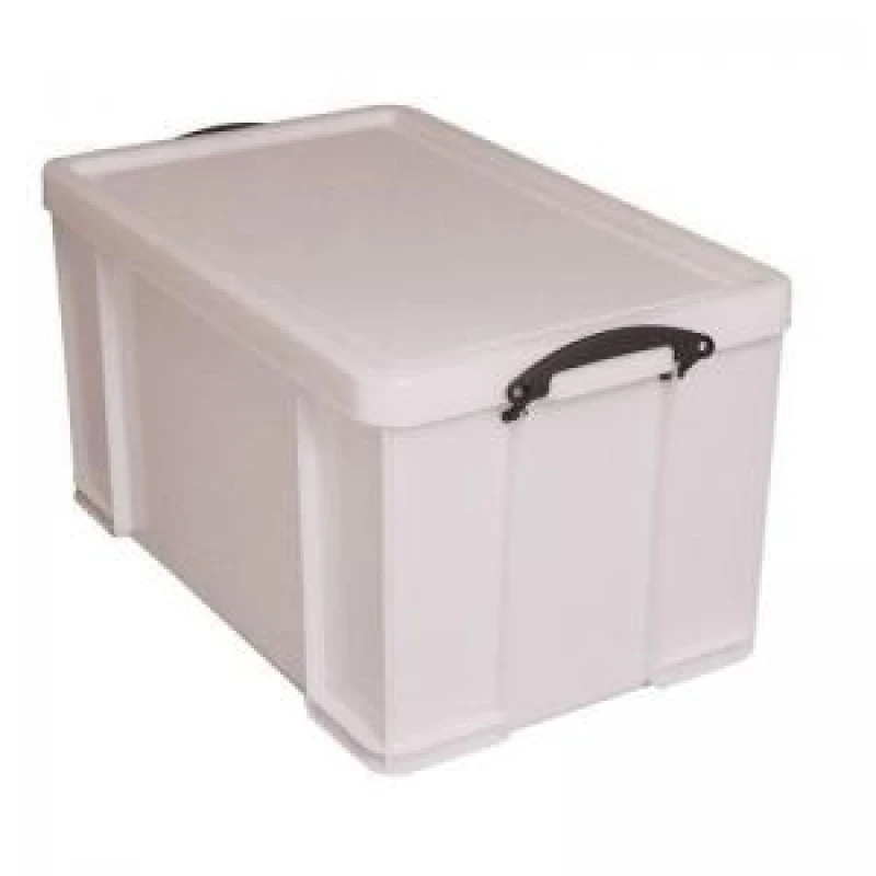 Image of ESE Direct 84L Really Useful Box Extra Strong - White - 380 x 440 x 710mm 375557 Plastic Stacking Containers