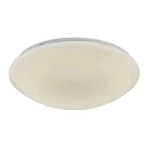 Image of White Helios ceiling lamp 1 bulb 9.1cm