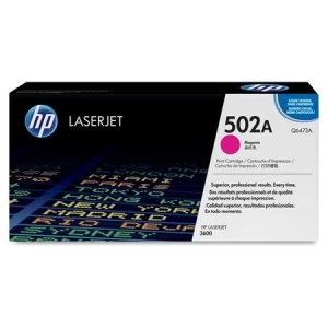 Image of HP 502A Magenta Laser Toner Ink Cartridge