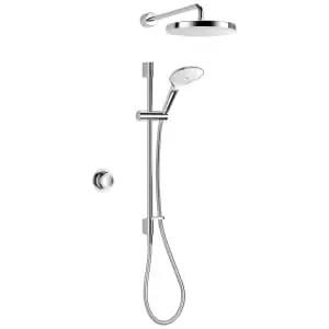 Image of Mira Mode Dual Outlet Gravity Pumped Rear Fed Digital Mixer Shower