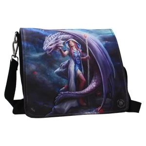 Image of Dragon Mage Embossed Shoulder Bag