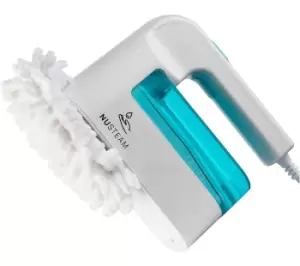 Image of NUSTEAM 1543 Handheld Steam Cleaner - Blue & White