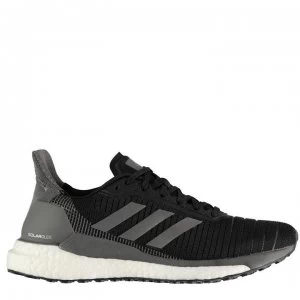 Image of adidas Solar Glide Ladies Running Shoes - Black/Grey