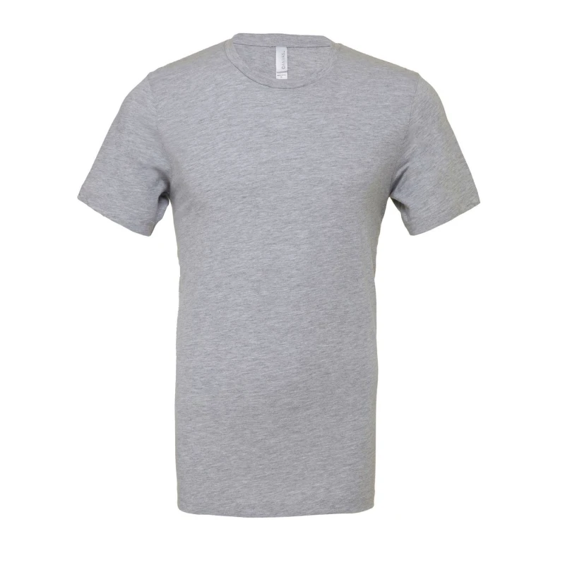 Image of Bella + Canvas Mens T-Shirt in Mid Grey Size: XS Mid Grey Male XS