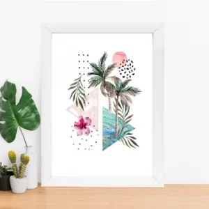 Image of BC1068707798 Multicolor Decorative Framed MDF Painting