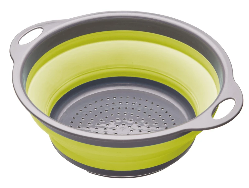 Image of Colourworks Brights 24cm Colander, Apple Light Green
