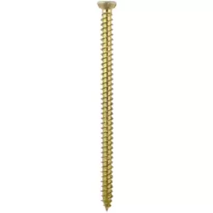 Image of Timco Concrete Screws - TX - Flat Countersunk - Yellow Various Sizes Pack of 100 - 7.5 X 180 (PACK OF 100)