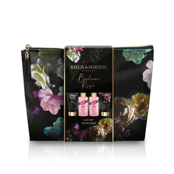 Image of Baylis & Harding Boudoire Rose Toiletry Bag