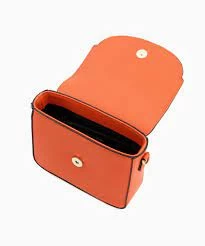 Image of Dune 'Daydreams' Small Plaited Handle Bag - orange