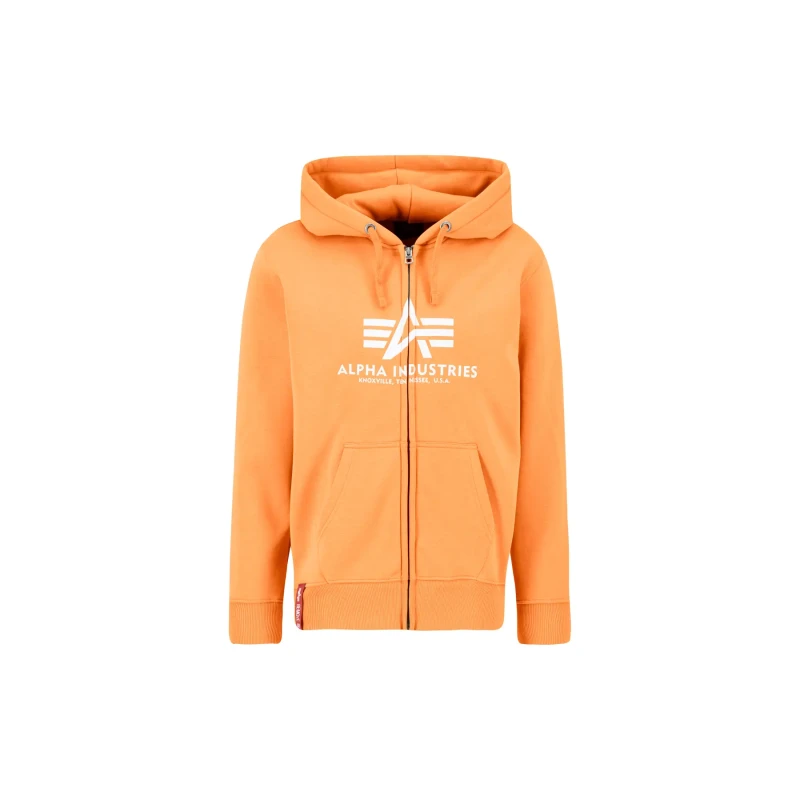 Image of alpha industries Zip-up hoodie Alpha Industries Basic PP Orange Male S