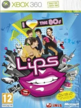 Image of Lips I Love The 80s Xbox 360 Game