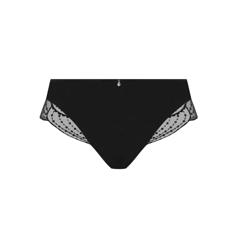 Image of Elomi Womens Priya Brazillian in Black Size: 12 Black Female 12