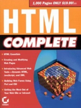 Image of Html Complete by Sybex Inc Paperback