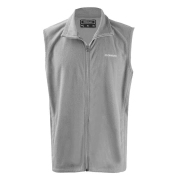 Image of Donnay Zip Gilet - Pearl Grey