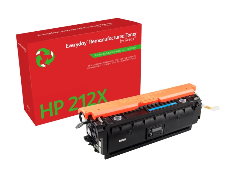 Image of Xerox Everyday Cyan Toner by Xerox compatible with HP 212X (W2121X), High capacity 006R04783